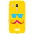 Snooky Printed Yeah Mobile Back Cover For Moto G - Yellow