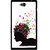 Snooky Printed Music Lover Mobile Back Cover For Sony Xperia C - White