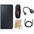 Lenovo K8 Plus Premium Leather Cover with Ring Stand Holder, Digital Watch, OTG Cable and AUX Cable
