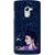 Snooky Printed Blue Lady Mobile Back Cover For Lenovo K4 Note - Multi