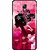 Snooky Printed Pink Lady Mobile Back Cover For OnePlus 3 - Pink