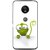 Snooky Printed Seeking Alien Mobile Back Cover For Moto G5 Plus - White