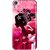 Snooky Printed Pink Lady Mobile Back Cover For HTC Desire 820 - Multi