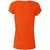 Punkster Orange 100% Cotton Cap Sleeves Tops For Girls (2-3 Years)