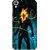 Snooky Printed Ghost Rider Mobile Back Cover For HTC Desire 820 - Multi