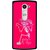 Snooky Printed Mr.Right Mobile Back Cover For Lg Leon - Multi