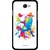 Snooky Printed Footbal Mania Mobile Back Cover For HTC Desire 516 - Multicolour