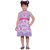 NSP Creations Girls cotton Frock Blue