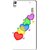 Snooky Printed Colorfull Hearts Mobile Back Cover For Lenovo A7000 - Multi