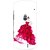 Snooky Printed Rose Girl Mobile Back Cover For Sony Ericsson Xperia Neo V - Multi