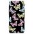 Snooky Printed Butterfly Mobile Back Cover For Intex Aqua 3G Pro - Multicolour