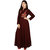 GLAM DOLL Rayon-Cotton Kurti For Women (GD63X-Large, Deep Maroon)