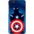 Snooky Printed America Sheild Mobile Back Cover For Huawei Honor 6 - Multi