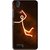 Snooky Printed Burning Man Mobile Back Cover For Lenovo A3900 - Multi
