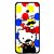 Snooky Printed moustache Kitty Mobile Back Cover For HTC One E8 - Multicolour