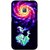 Snooky Printed Universe Mobile Back Cover For Samsung Galaxy J1 - Multicolour