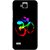 Snooky Printed Om Mobile Back Cover For Huawei Honor Holly - Black
