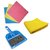Stylewell Combo Of Mini Dustpan  Broom Set, Microfiber Clean Polish Towel Cloth With Super Absorbent Pad Sponge Wipes