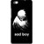 Snooky Printed Sad Boy Mobile Back Cover For Huawei Ascend P8 Lite - Multi