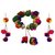 Urbanela Navratri Special Pom Pom Earring And Braclet Combo Fashion Jewellery ADUEBC113