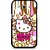 Snooky Printed Cute Kitty Mobile Back Cover For Samsung Galaxy 8552 - Multicolour