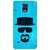 Snooky Printed Beard Man Mobile Back Cover For Samsung Galaxy Note 4 - Multicolour