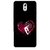 Snooky Printed Lady Heart Mobile Back Cover For Lenovo Vibe P1M - Multicolour