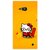 Snooky Printed Kitty Study Mobile Back Cover For Nokia Lumia 730 - Multicolour