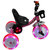 Bluday LED Pink  Tricycle for Kids 1 to Years