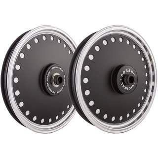 Buy Autofy Porado Fat Boy Chrome Alloy Wheels for Royal Enfield Bullet Classic 350 Royal Enfield Bullet Classic 500 Royal Enfield Bullet Classic Desert Storm Set of 2 Online 17999 from ShopClues