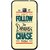 Snooky Printed Chase The Dreams Mobile Back Cover For Samsung Galaxy J1 - Multicolour