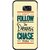 Snooky Printed Chase The Dreams Mobile Back Cover For Samsung Galaxy S7 Edge - Multicolour