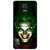 Snooky Printed Loughing Joker Mobile Back Cover For Samsung Galaxy Note 4 - Multicolour