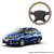 Autofurnish (AFSC-713 Sorrel Beige) Leatherite Car Steering Cover For Honda Amaze
