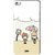 Snooky Printed Feelings in Love Mobile Back Cover For Micromax Canvas Sliver 5 Q450 - Multi