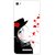 Snooky Printed Mistery Girl Mobile Back Cover For Micromax Canvas Hue 2 - Multi