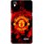 Snooky Printed Red United Mobile Back Cover For Oppo R7 - Multi