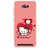 Snooky Printed Pinky Kitty Mobile Back Cover For Asus Zenfone Max - Multicolour