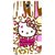 Snooky Printed Cute Kitty Mobile Back Cover For Samsung Galaxy Note 2 - Multicolour