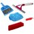 Stylewell Combo Of Mini Dustpan  Broom Set, Carpet Cleaning Brush, Microfiber Glove With NonScratch Sprayer Glass Wiper