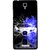 Snooky Printed Super Car Mobile Back Cover For Gionee Pioneer P4 - Multicolour