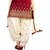 TexStile Red And Cream Colour Cotton Embroidery Salwar Suit For womens (DMBannoEm)