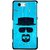 Snooky Printed Beard Man Mobile Back Cover For Sony Xperia Z3 Compact - Multicolour