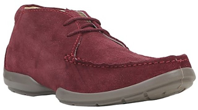 Woodland deals maroon shoes