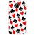 Snooky Printed Playing Cards Mobile Back Cover For Micromax A114 - Multicolour