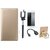 Motorola Moto G5s Cover with Ring Stand Holder, Free Selfie Stick, Tempered Glass and OTG Cable