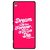 Snooky Printed Live the Life Mobile Back Cover For Sony Xperia XA - Multicolour