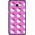 Snooky Printed Pink Kitty Mobile Back Cover For Samsung Galaxy J7 (2016) - Multicolour