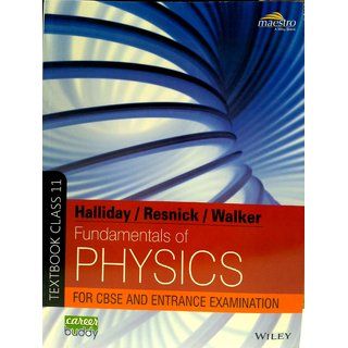 Buy Halliday Resnick Walker Fundamentals Of Physics Text Book Class 11 Online 898 From Shopclues Resnick halliday fundamentals of physics covers all topics for physics which is more than sufficient for any competitive exams like jee, aipmt etc. halliday resnick walker fundamentals of physics text book class 11
