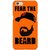 TLG - Fear The Beard BudDesigned, Hard Case, 3D Matte finish Back Cover for Oppo A71